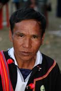 Lid� z etnika Lahu na sv� oslav� Nov�ho roku, m�sto Kengtung. Myanmar (Barma).