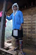 �ena z kmene Akha, okol� m�sta Kengtung. Myanmar (Barma).