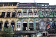 Koloni�ln� architektura, Yangon. Myanmar (Barma).
