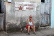 Politic� dekorace, Baracoa. Kuba.