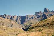 Amphhiteater, Royal Natal N�rodn� park, Drakensberg. Jihoafrick� republika.