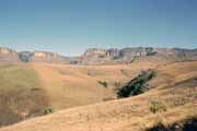 Giant's Castle N�rodn� park, Drakensberg. Jihoafrick� republika.