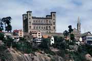 Rova - kr�lovsk� pal�c, Antananarivo. Madagaskar.